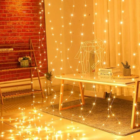 Fairy light w smart controls curtain lights string light warm light - Picture 4 of 12